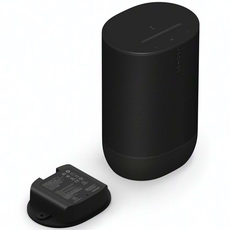 Sonos Move 2 Portable Rechargeable Splashproof Bluetooth & Wi-Fi Speaker - Black, Black, hires