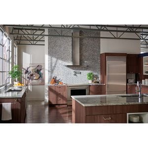 Sub-Zero Classic Series 36 in. Built-In 20.7 cu. ft. Left-Hinged Smart Bottom Freezer Refrigerator with Professional Handles & Internal Water Dispenser- Stainless Steel, , hires