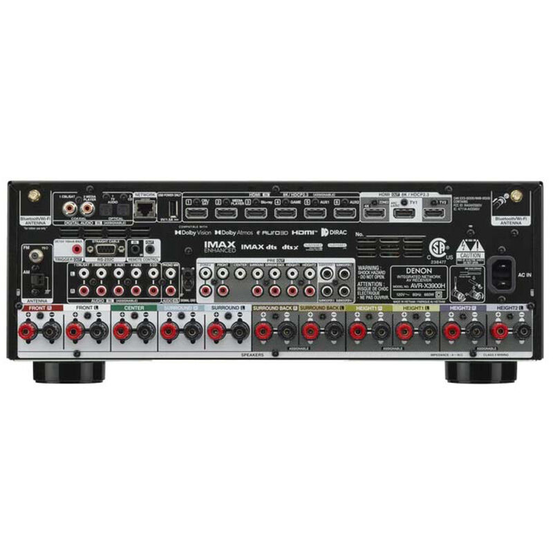 Denon 9.4 Ch. 4K/8K Dolby Atmos AV Receiver Powered by HEOS, , hires