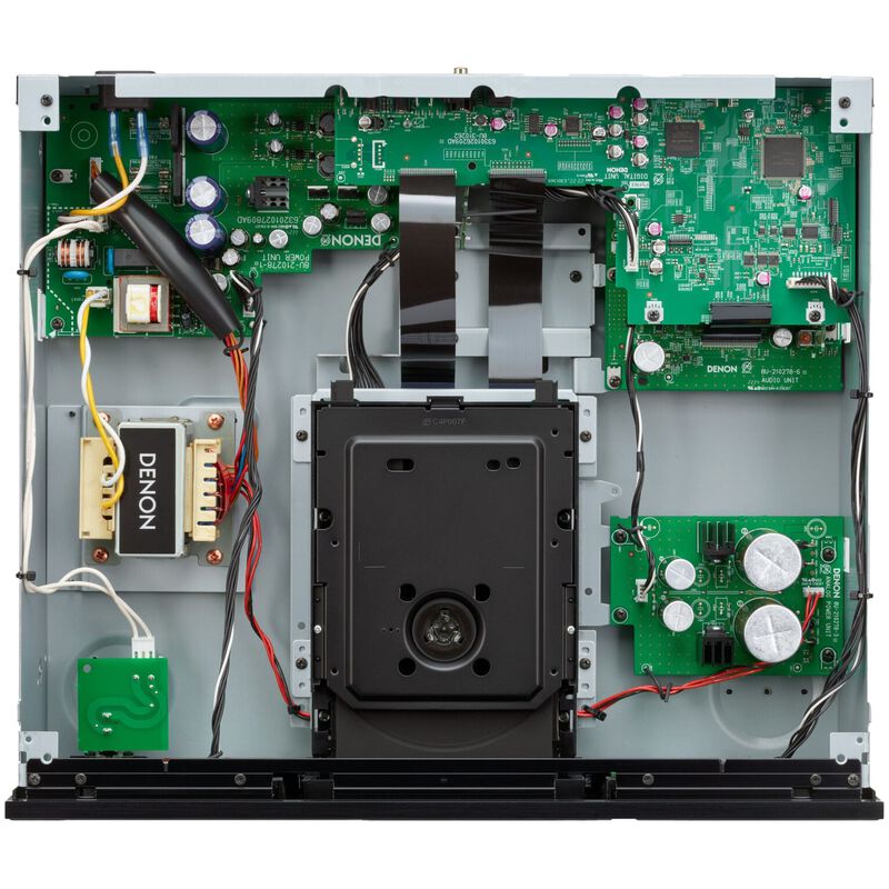 Denon CD/SACD Player with Advanced AL32 Processing Plus - Black, , hires