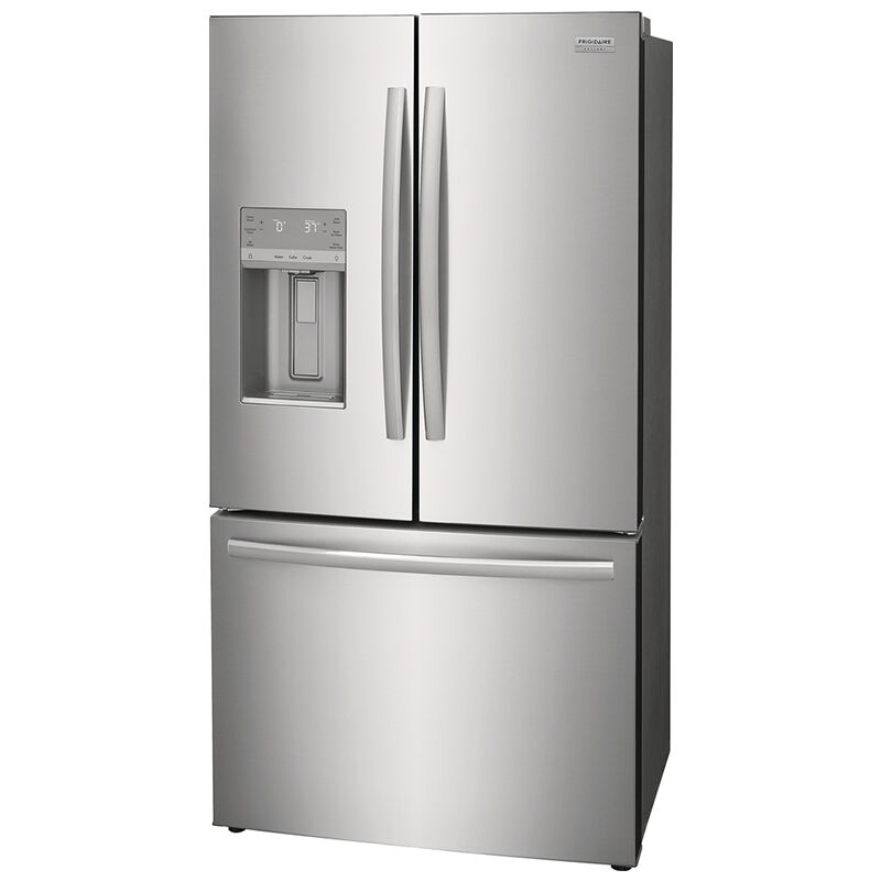Frigidaire Gallery 36 in. 22.6 cu. ft. Counter Depth French Door Refrigerator with Ice & Water Dispenser - Stainless Steel, Stainless Steel, hires