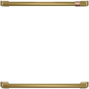 Cafe Handle Kit for Wall Oven - Brushed Brass, , hires