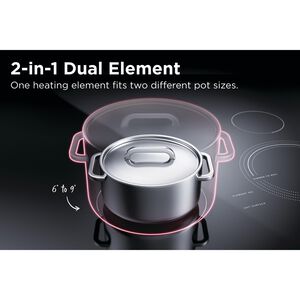 Frigidaire 30 in. 5.3 cu. ft. Air-Fry Standard Convection Electric Range with Smoothtop Burners - Stainless Steel, , hires