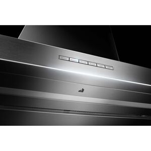 JennAir 36 in. Convertible Chimney Style Range Hood with 585 CFM, 3 Fan Speeds & 1 LED Light - Stainless Steel, , hires