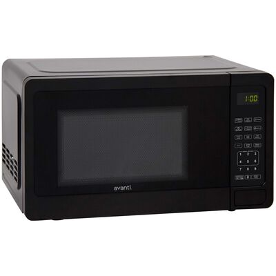 Avanti 18 in. 0.7 cu. ft. 700W Countertop Microwave - Black | MT7V1B