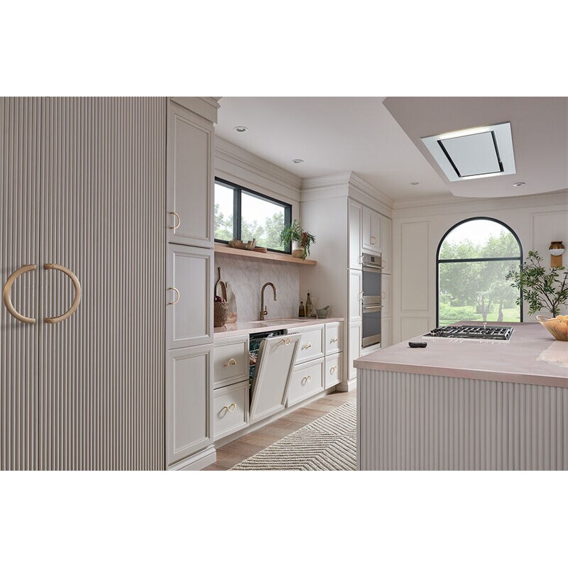 Wolf 48 in. Convertible Ceiling Style Range Hood with 2 LED Lights - Stainless Steel, , hires