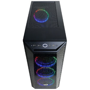 CyberPowerPC Gaming Desktop with Intel Core i5-14400F, 14th Gen, 2.5 GHz, 10- Core CPU, NVIDIA GeForce RTX 4060 GPU, 16 GB RAM, 2 TB SSD & Windows 11 Home - Black, , hires
