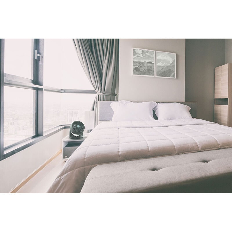 Vornado Compact-Size Air Circulator Table Fan with 3 Speed Settings, & Adjustable Tilt - Black, , hires