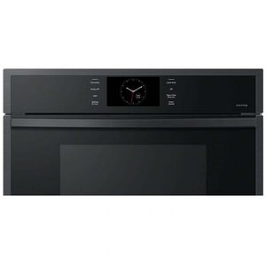 Samsung 30 in. 7 cu. ft. Smart Speed/ Steam Electric Microwave/Wall Oven Combo with Dual Convection & Sensor Cooking - Matte Black, , hires
