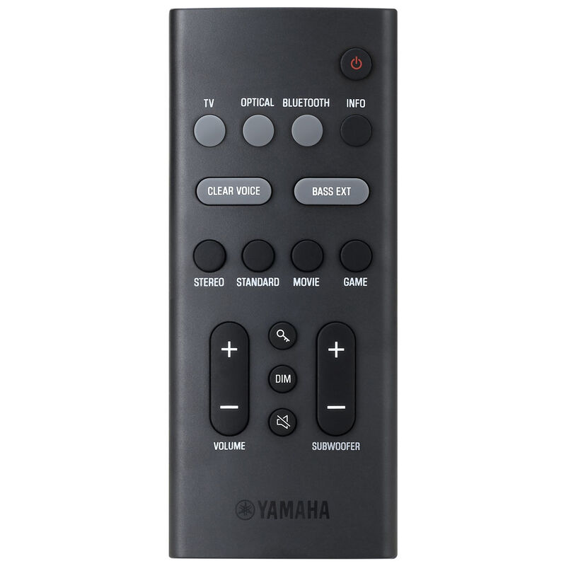 Yamaha 2.1 Channel Dolby Atmos Sound Bar with Bluetooth & Built-In Subwoofer - Black, , hires