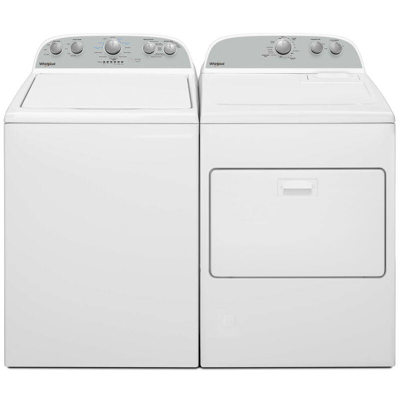 Whirlpool 27.5 in. 3.8 cu. ft. Top Load Washer with Soil Level Selection - White, , hires