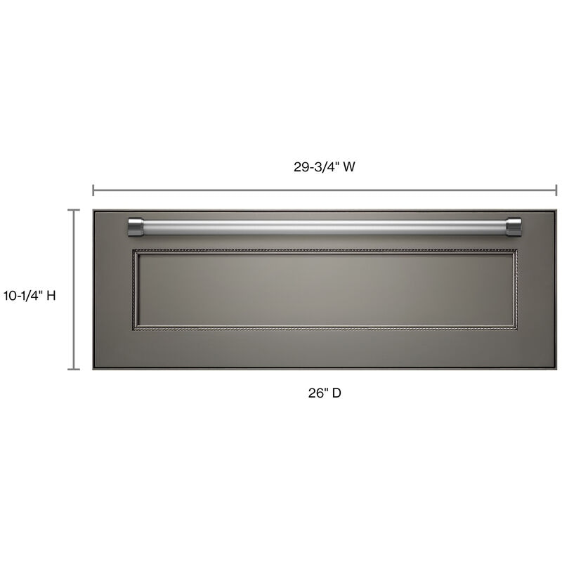 KitchenAid 30 in. 1.5 cu. ft. Warming Drawer with Variable Temperature Controls & Electronic Humidity Controls - Custom Panel Ready, , hires