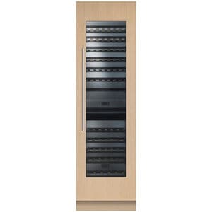 Fisher & Paykel Series 11 24 in. Built-in Column Wine Cabinet with Wood Racks, Dual Temperature Zones & 91 Bottle Capacity - Custom Panel Ready, , hires