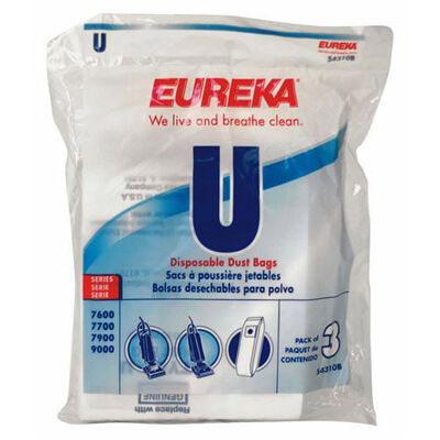 Eureka U Vacuum Bags - 3 Pack | 54310B