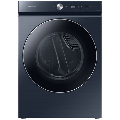Samsung Bespoke 27 in. 7.6 cu ft. Smart Stackable Gas Dryer with AI Optimal Dry, Super Speed Dry, Sensor Dry, Sanitize & Steam Cycle - Brushed Navy | DVG53BB8900D