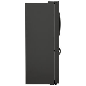 Frigidaire Gallery 36 in. 22.6 cu. ft. Counter Depth French Door Refrigerator with Ice & Water Dispenser - Black Stainless, Black Stainless, hires