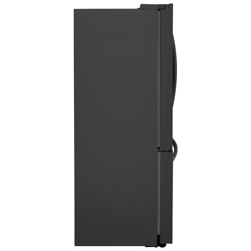 Frigidaire Gallery 36 in. 22.6 cu. ft. Counter Depth French Door Refrigerator with Ice & Water Dispenser - Black Stainless, Black Stainless, hires