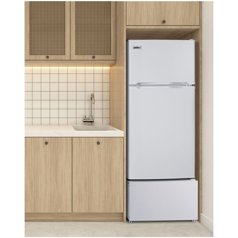 Summit 19 in. 4.3 cu. ft. Mini Fridge with Top Freezer - White, , hires