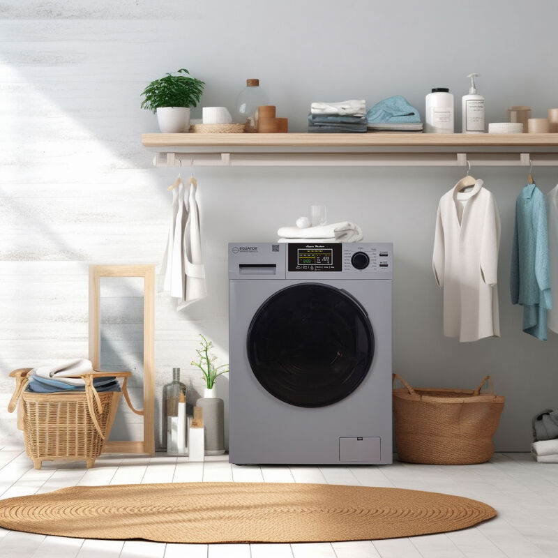Equator 24 in. 1.6 cu. ft. Front Load Washer with Winterize, Allergen, Pet & Sanitize Cycle