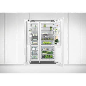Fisher & Paykel Series 9 18 in. 7.8 cu. ft. Built-in 4-Drawers Compact Upright Freezer with Ice-Maker & Adjustable Shelves - Custom Panel Ready, , hires
