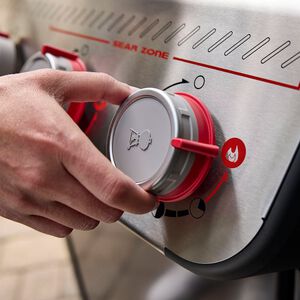 Weber Spirit E-425C 4-Burner Liquid Propane Gas Grill with Sear Burner - Black, , hires