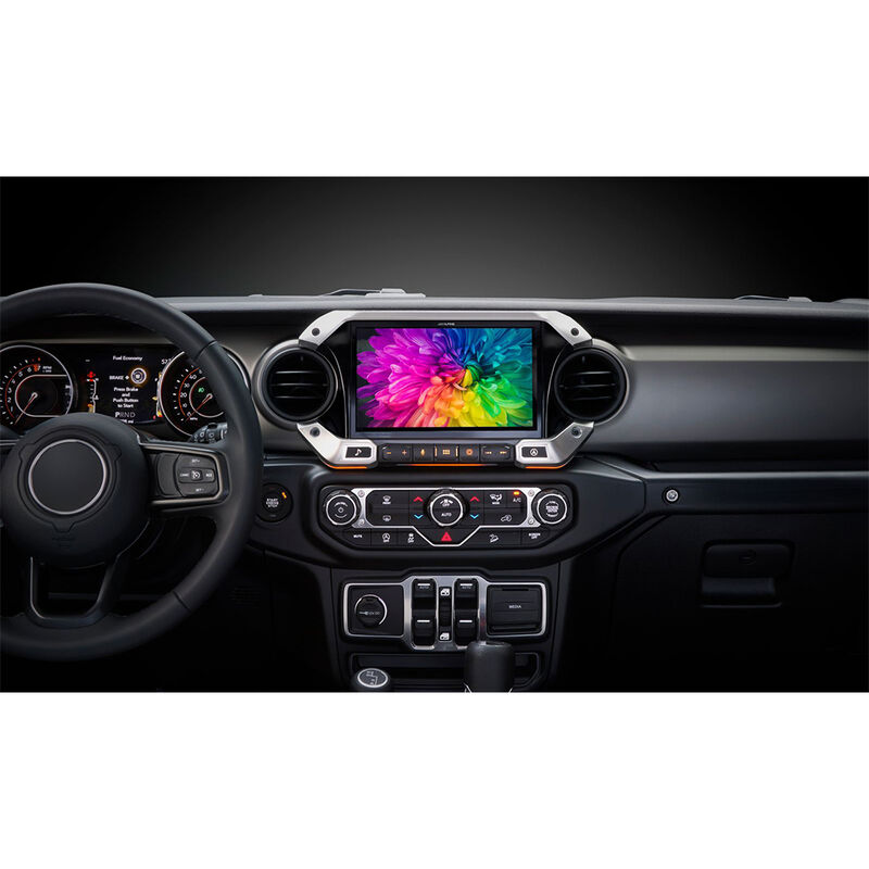 Alpine 9" Weather-Resistant Digital Media Receiver with Hi-Res Audio Playback for 2018-Up Jeep Wrangler JL and Gladiator, , hires