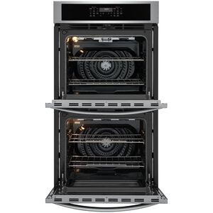 Frigidaire 27 in. 7.6 cu. ft. Top Control Electric Double Wall Oven with Standard Convection - Stainless Steel, Stainless Steel, hires