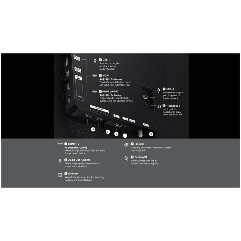 Samsung - 85" Class U8000H LED 4K UHD Smart Tizen TV, , hires