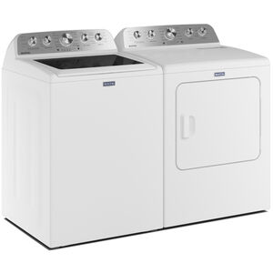 Maytag Pet Pro 29 in. 7.0 cu. ft. Electric Dryer with Sensor Dry & Steam Cycle - White, White, hires