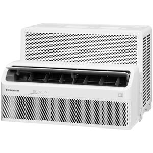 Hisense UltraSlim 12,000 BTU 115V Smart Energy Star Window Air Conditioner with Inverter, 3 Fan Speeds, Sleep Mode & Remote Control - White, , hires