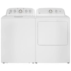 GE 27 in. 6.2 cu. ft. Electric Dryer with Up To 120 ft. Venting & Shallow Depth - White, , hires