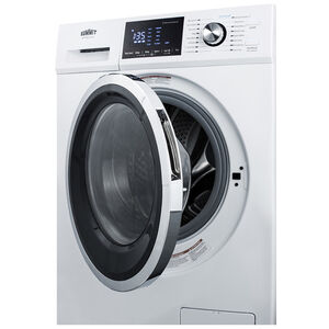 Summit 24 in. 2.7 cu. ft Electric All-in-One Front Load Washer-Dryer Combo with 16 Wash Programs & Wrinkle Care - White, , hires