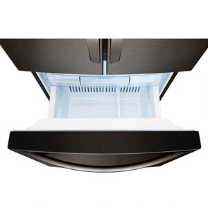 LG 30 in. 21.8 cu. ft. French Door Refrigerator with Ice Maker - Black Stainless, Black Stainless, hires