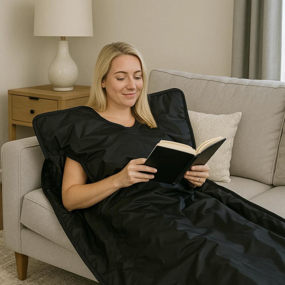 EZLIFE Infrared Sauna Blanket with Red Light and Detox Wraps