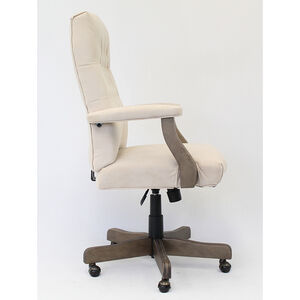 Boss Executive With Driftwood Finish Frame - Champagne Velvet, Beige, hires