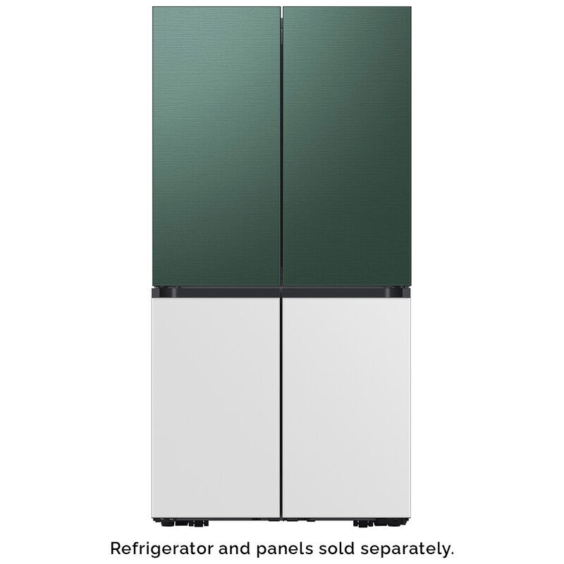Samsung BESPOKE 4-Door Flex Bottom Panel for Refrigerators - White Glass, , hires