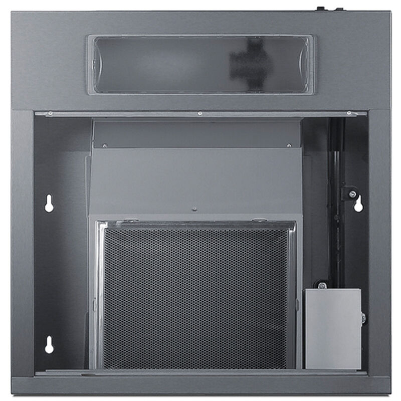 Summit 20 in. Convertible Standard Style Range Hood with 270 CFM & 2 Fan Speeds - Stainless Steel, , hires