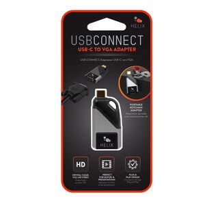 Helix USB-C to VGA Travel Adapter, , hires