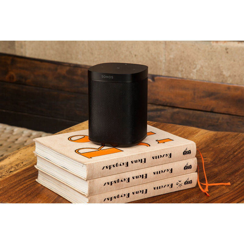 Sonos One (Black) Wireless streaming smart speaker with built-in   Alexa, Google Assistant, and Apple AirPlay® 2 at Crutchfield