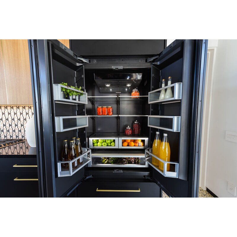 JennAir 36 in. 20.8 cu. ft. Built-In Counter Depth French Door Refrigerator with Ice Maker - Custom Panel Ready, , hires
