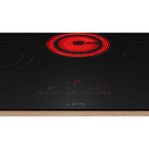 Bosch 800 Series 30 in. 5-Burner Electric Cooktop with Power Burner - Black, , hires