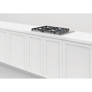 Fisher & Paykel Series 9 30 in. 4-Burner Natural Gas Cooktop with Simmer Burner & Power Burner - Stainless Steel, , hires