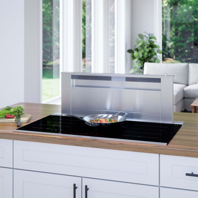 Bosch Benchmark 36 in. 5-Burner Smart Induction Cooktop with Power Burner - Black, , hires