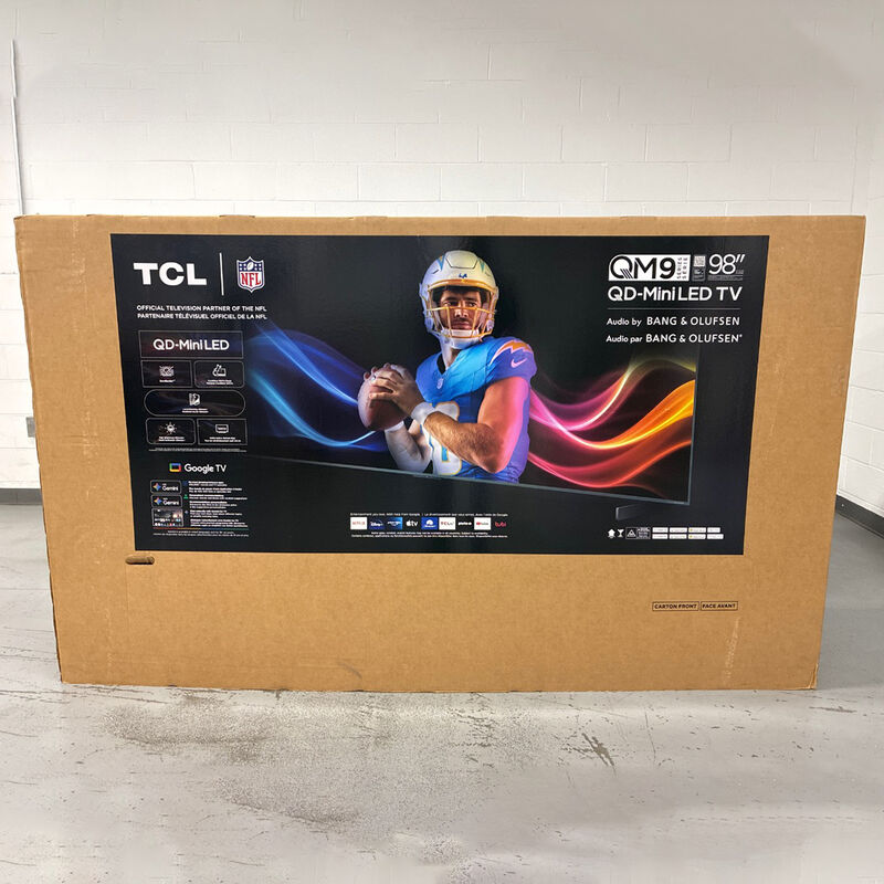 TCL - 98" Class QM9K Series QD-Mini LED QLED 4K UHD Smart Google TV (Open Box Good Condition), , hires