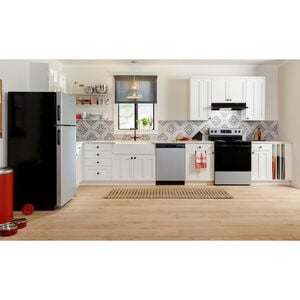 GE 30 in. Ductless Standard Style Range Hood with 2 Fan Speeds & 1 Incandescent Light - Black, Black, hires