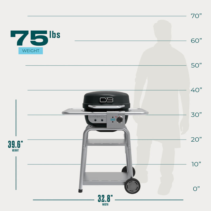 CharBroil Bistro Pro Electric Grill - Black, , hires