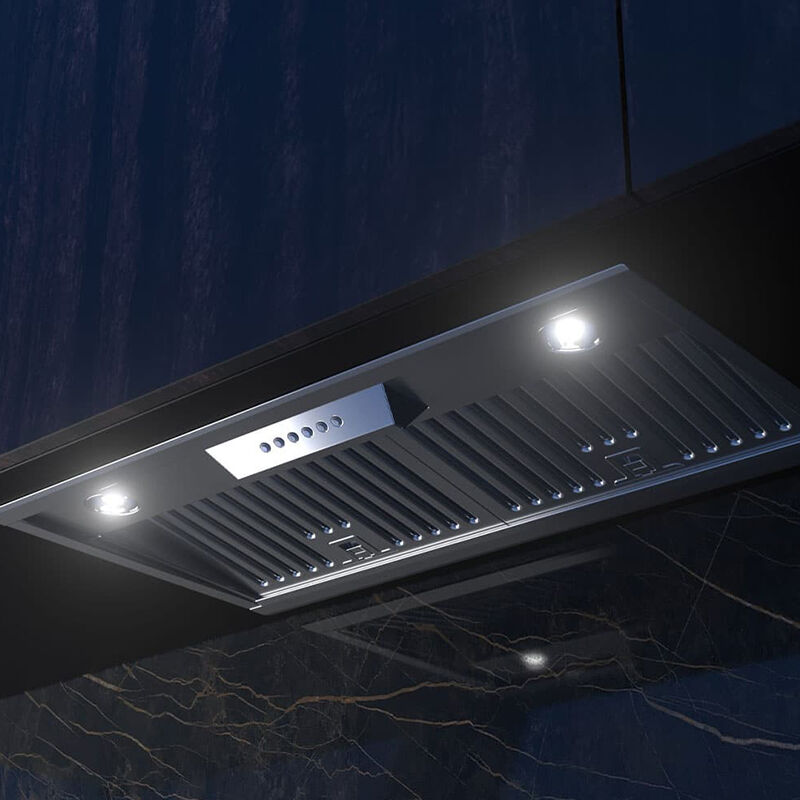 XO 34 in. Standard Style Range Hood with 3 Speed Settings, 600 CFM, Convertible Venting & 2 LED Lights - Stainless Steel, , hires