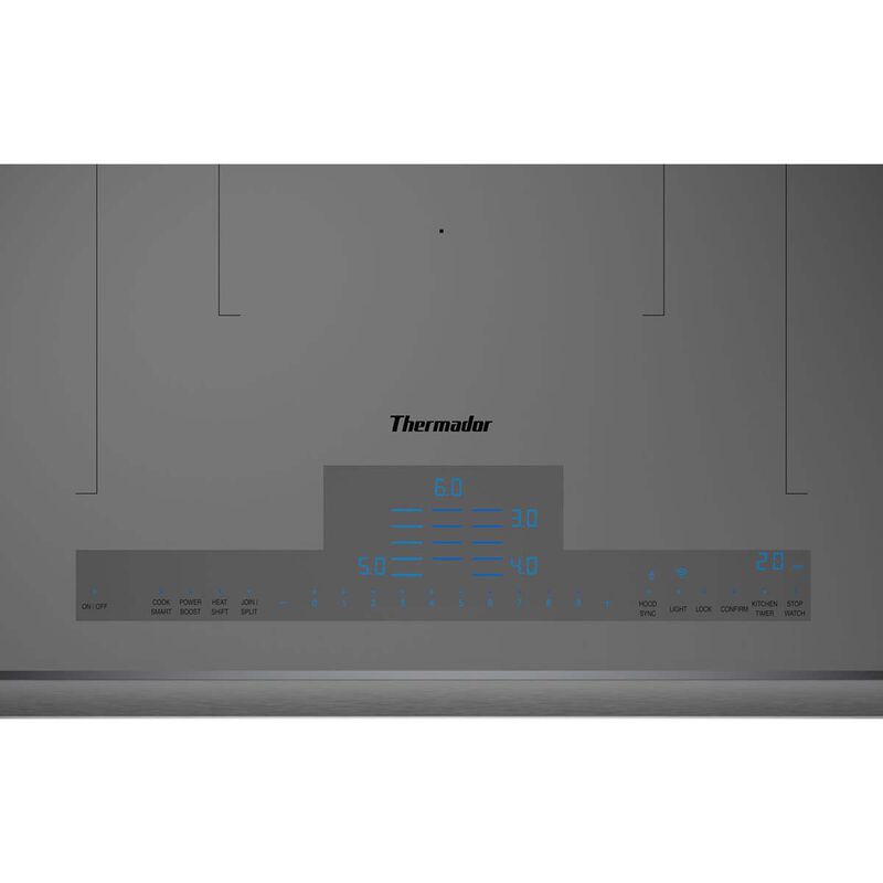Thermador Masterpiece Series 36 in. 5-Burner Smart Induction Cooktop with Power Burner - Titanium, , hires