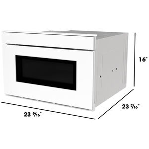 Sharp 24 in. 1.2 cu. ft. 950W Smart Drawer Microwave with Sensor Cooking - White, , hires