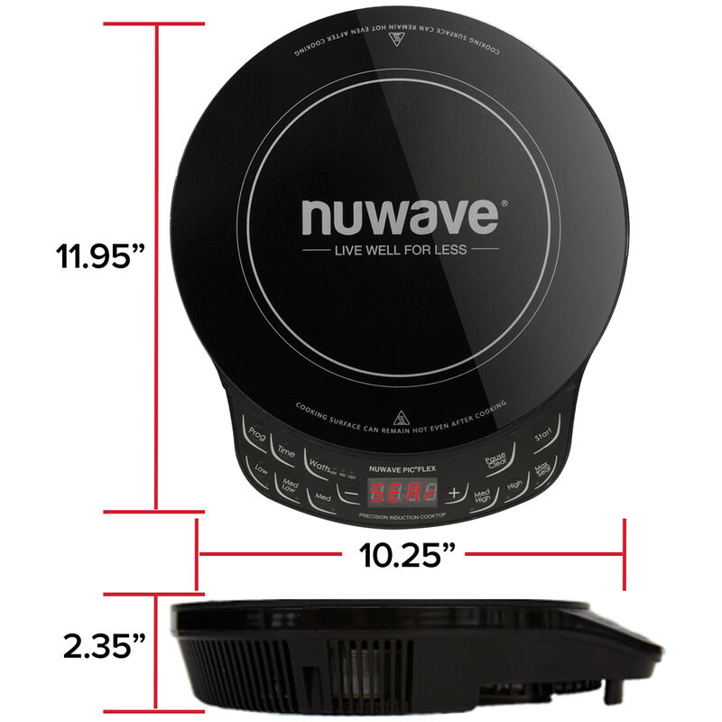 NuWave PIC Flex Induction Cooktop - Black, , hires